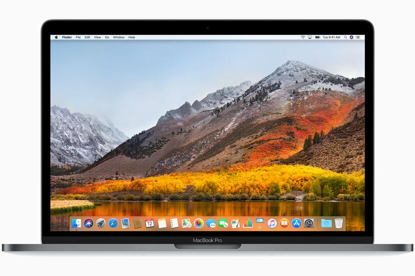 Apple's macOS version 10.13, better known as High Sierra