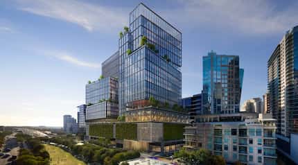 Bank of America is set to occupy almost half of the new Parkside Uptown tower planned on the...