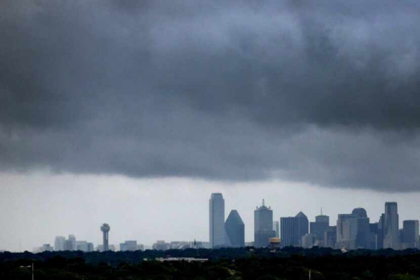 Storms rolled through the Dallas area on Friday, bringing cooler weather in time for fall’s...