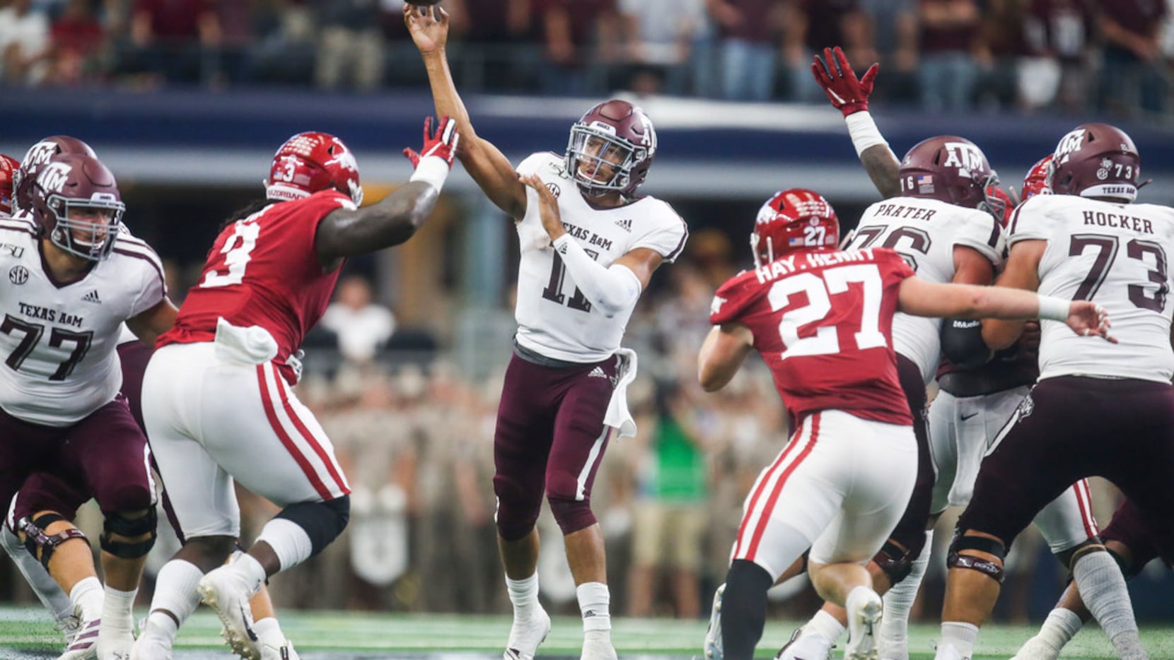 College football picks (Week 9): Predictions for A&M-Arkansas, TCU
