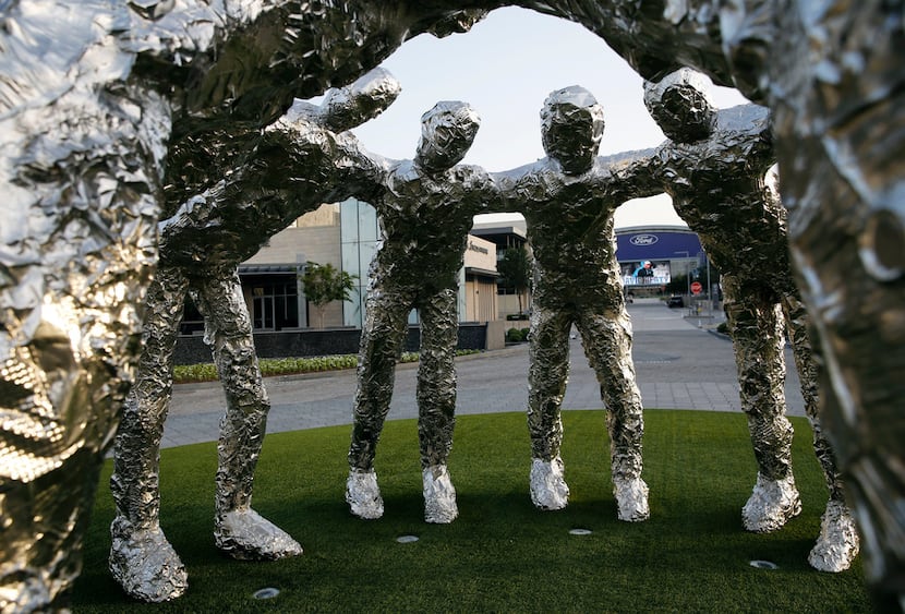 'Huddle,' a sculpture by Tom Friedman, at The Star in Frisco