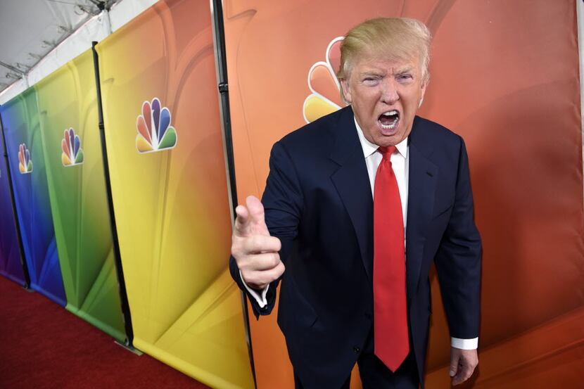  In this Â 2015 photo, Donald Trump, then host of the television series "The Celebrity...