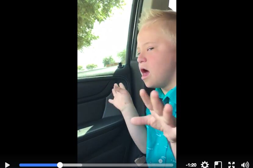 Dane Miller is a certified internet rock star. The 9-year-old with Down syndrome is seen...