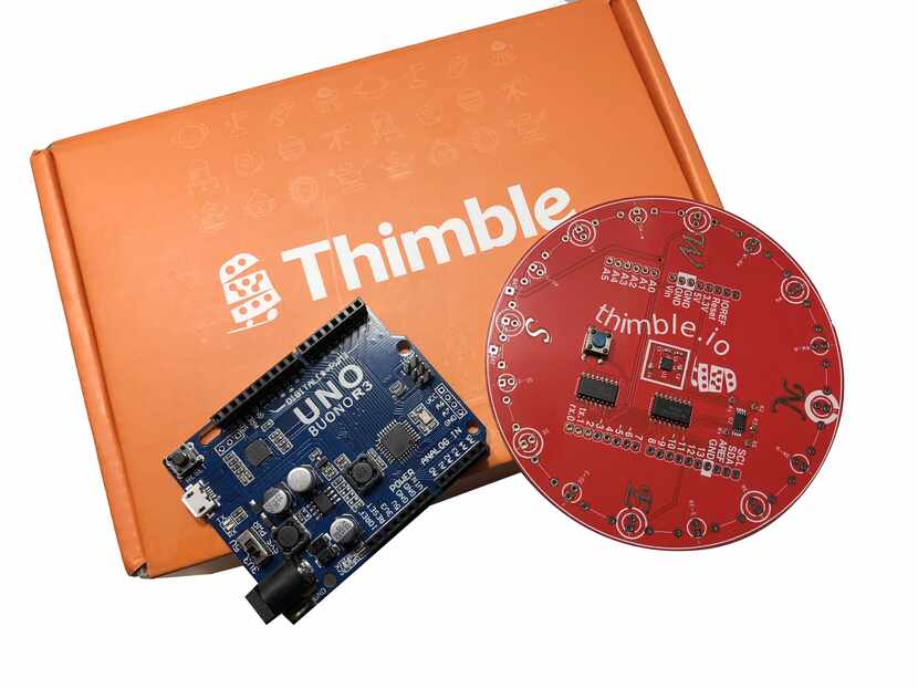 Thimble.io electronics kit for kids