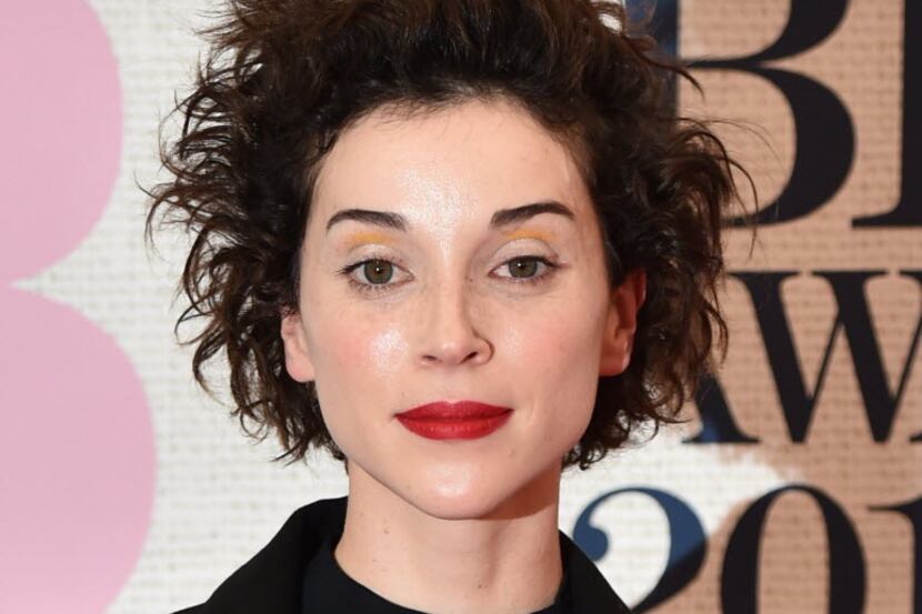 Annie Clark at the BRIT Awards last month (Getty Images)