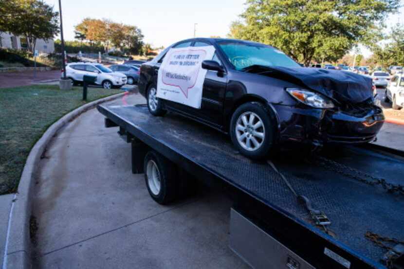 Un vehículo que se estrelló por culpa de un conductor ebrio será exhibido a lo largo de la...