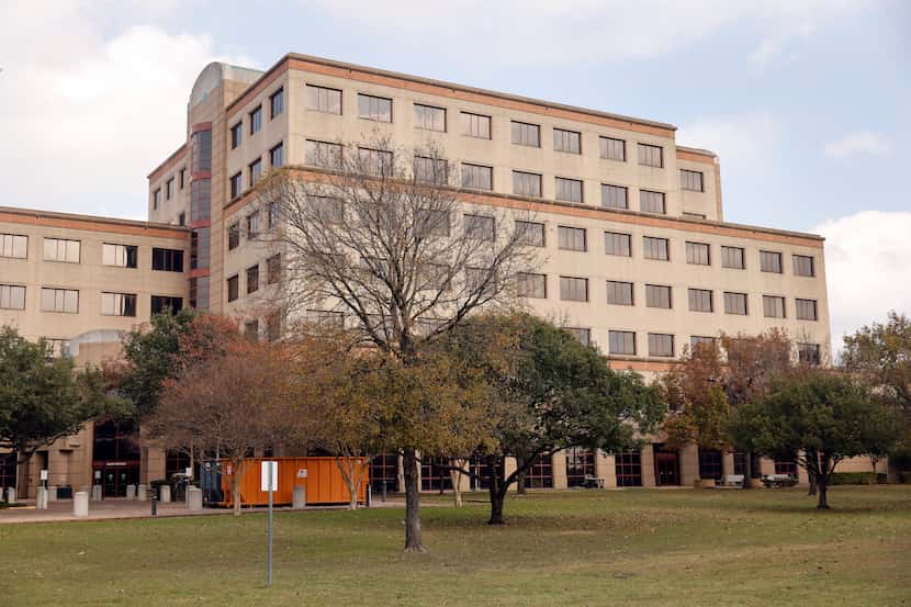 The Brown Heatly building which houses the Department of Family and Protective Services is...