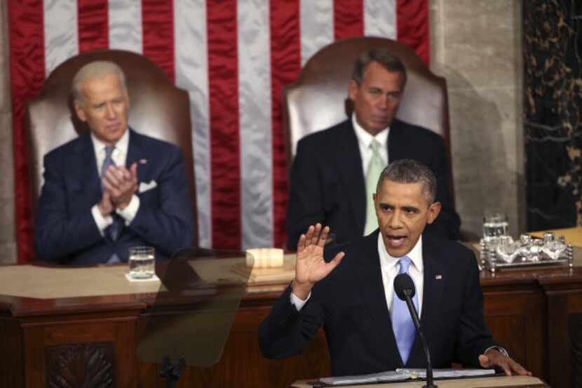 In his speech to a joint session of Congress on Tuesday night, President Barack Obama...