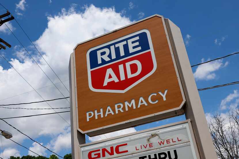 This is a sign outside a Rite Aid Pharmacy in Pittsburgh on Tuesday, June 25, 2019. (AP...