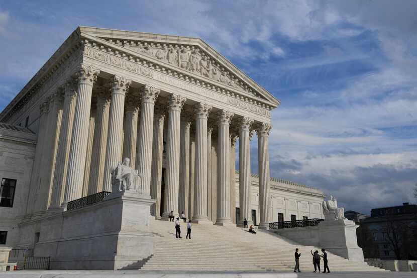 A view of the Supreme Court in Washington 