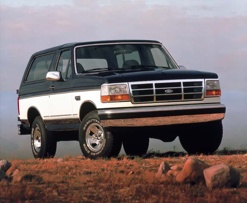1993 Ford Bronco XLT.