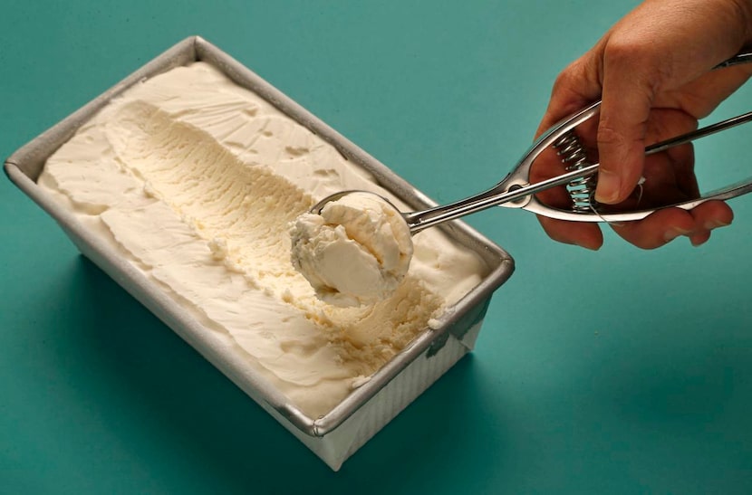 No-cook, no-churn, two-ingredient ice cream, Labor Day food, pictured on Wednesday, August...