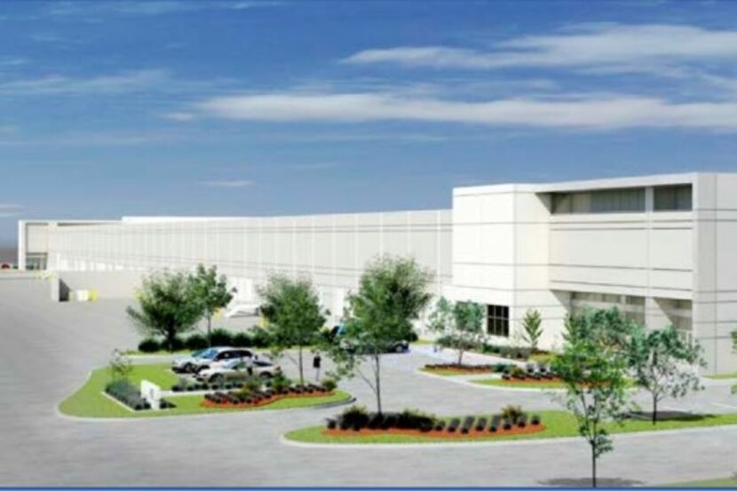 Georgia-Pacific is looking at Hillwood's new warehouse project in Hutchins, brokers say....