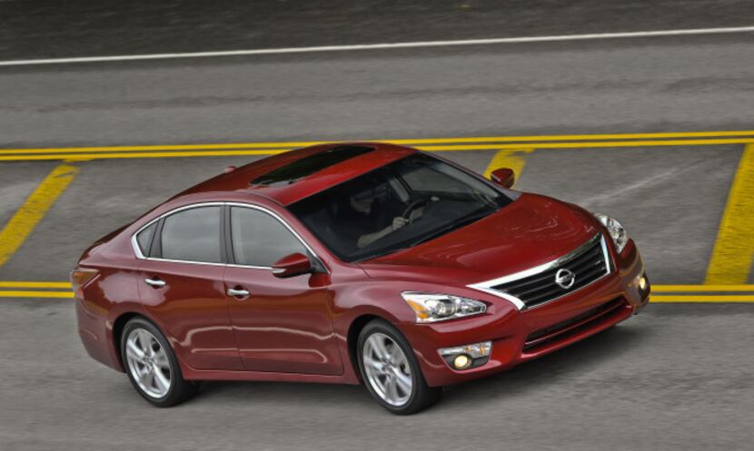The 2013 Nissan Altima gets excellent fuel economy.