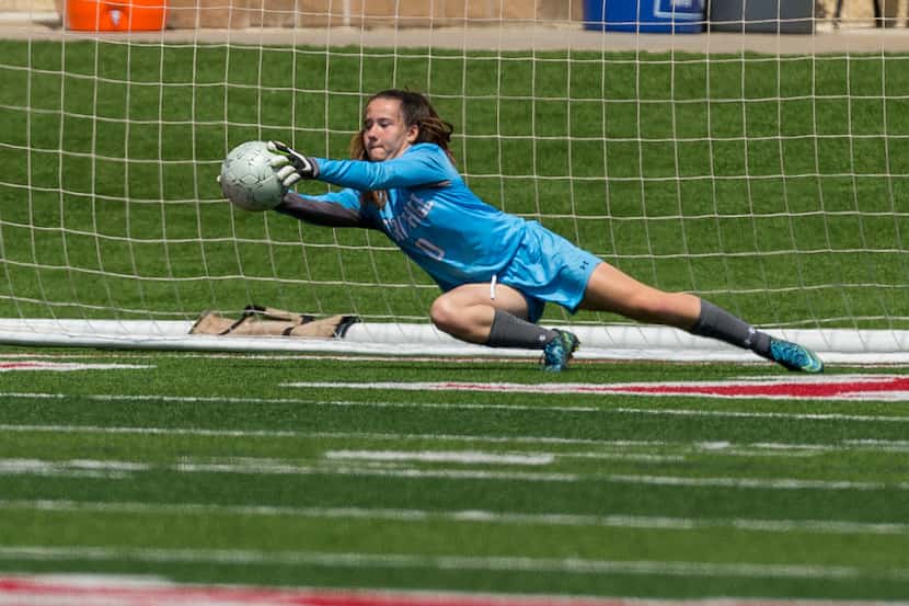 Midlothian Heritage's Megan McCarthy ranks second in the Dallas area in shutouts with 16....