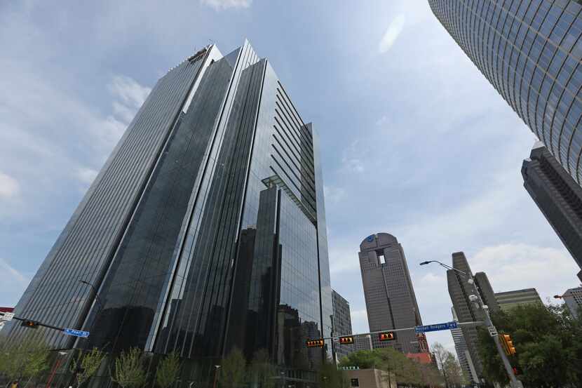 1900 Pearl, the newest downtown Dallas office tower, is expected to sell for a record price...