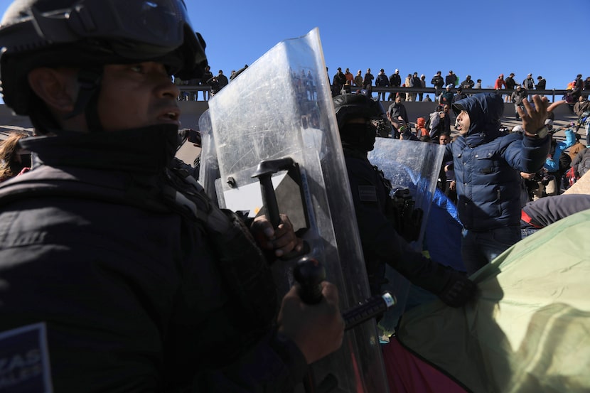 In Ciudad Juarez, “Little Venezuela” was a camp of more than 1,500 migrants living in tents...