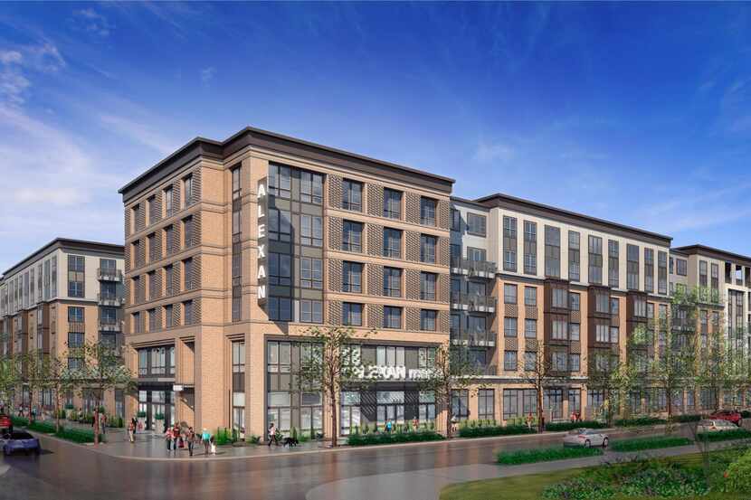 Trammell Crow Residential's new Maple Avenue corridor project will be six floors.