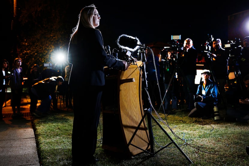 Amanda Hernandez, director of communications at the Texas Department of Criminal Justice,...