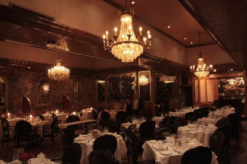 The main dining room at The Old Warsaw on Thursday, April 24, 2009.