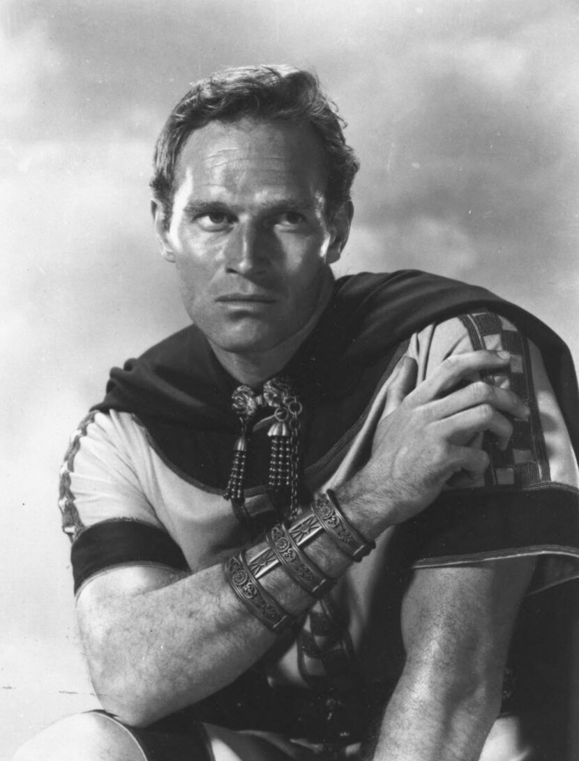 Charlton Henston en Ben Hur en 1959. Foto archivo.