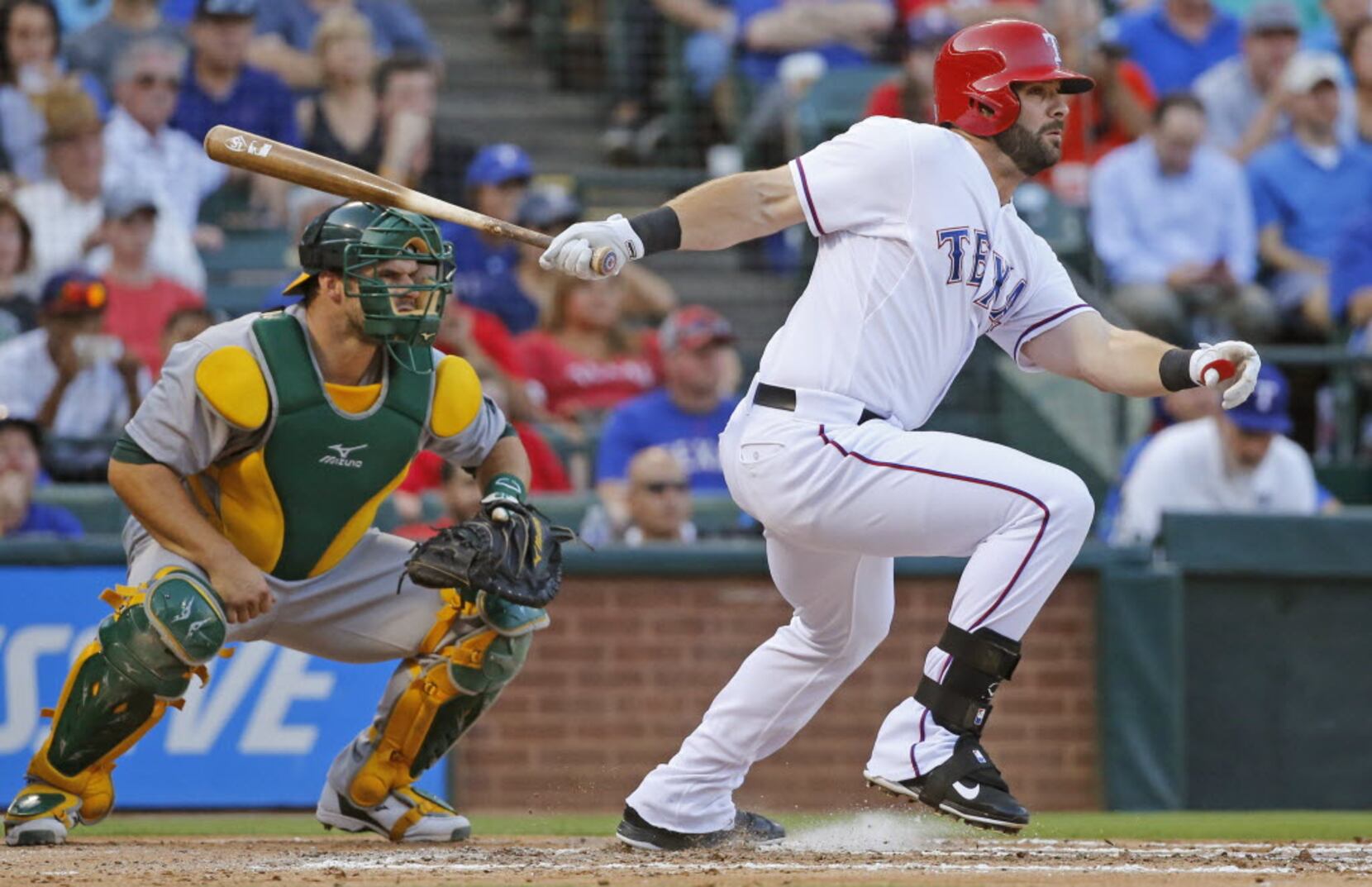 Former Rangers first baseman Mitch Moreland says he has retired