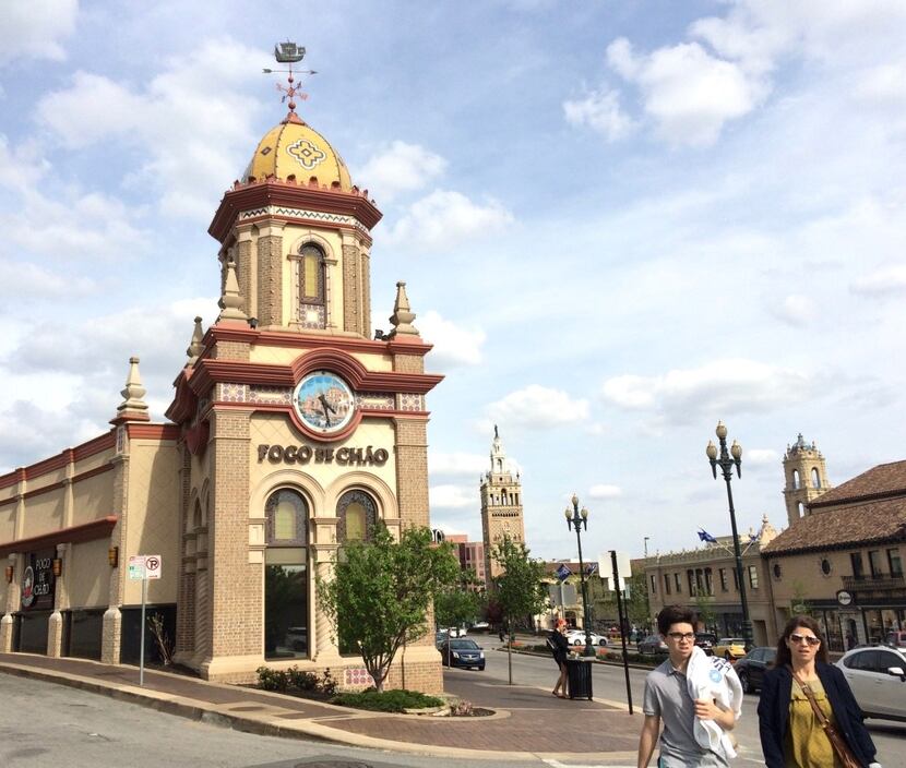 Country Club Plaza, a large outdoor mall developed with Spanish- and Moorish-style...