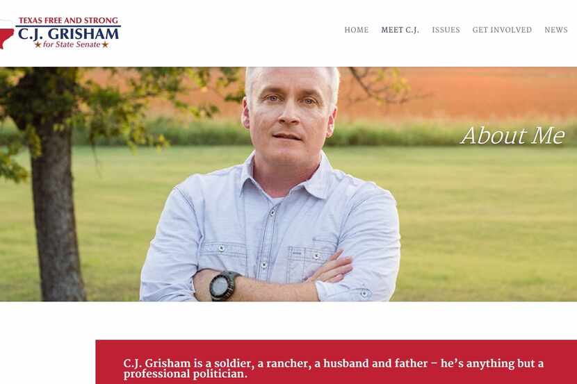  From C.J. Grisham's campaign website