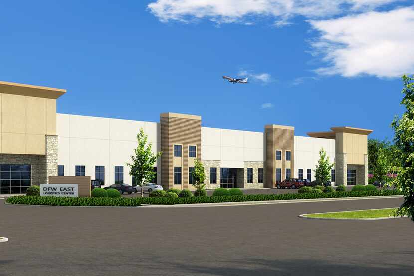  The fist DFW East Logistics Center buildings will be ready next year. (Bradford)