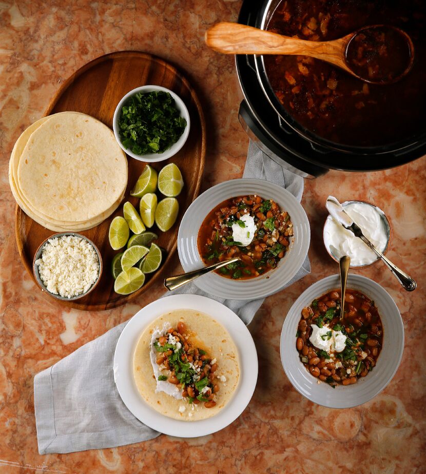 Instant Pot Cowboy Bean Soup (Tom Fox/Staff Photographer)