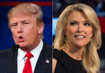 Donald Trump said Fox News moderator Megyn Kelly had "blood coming out of her wherever"...