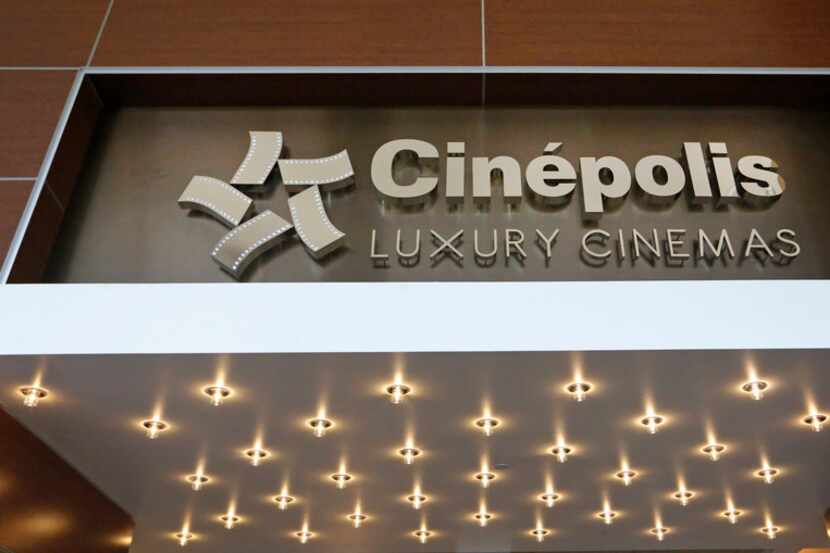 Cinepolis Luxury Cinemas at Victory Park near downtown Dallas. 