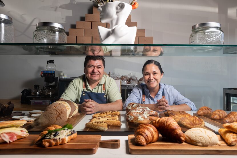 Ismael Trejo and his wife, pastry chef Maria Becerra, own Lubellas Patisserie in Dallas.