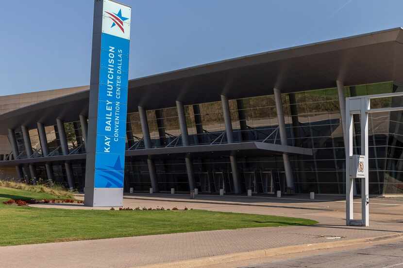 The Dallas Convention Center, now named after former U.S. Sen. Kay Bailey Hutchison.