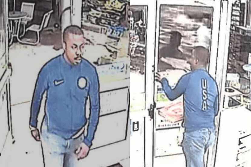 Dallas police released images Monday of a person of interest in two sexual assault cases.