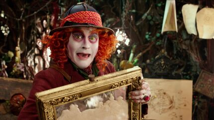 Johnny Depp as the Hatter