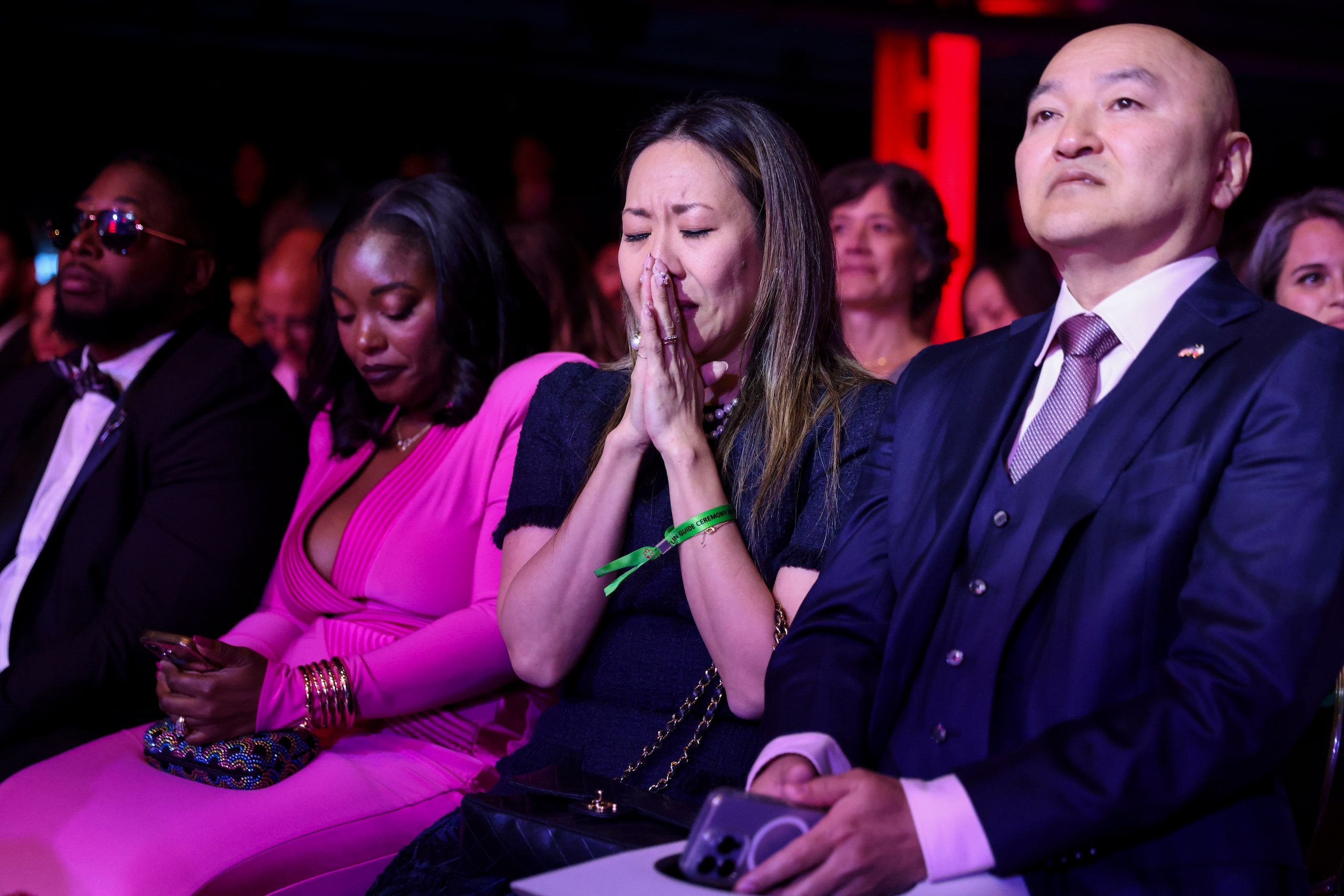 Hiroko Sekiguchi waits with anticipation as she sits by her husband Chef Tatsuya Sekiguchi...