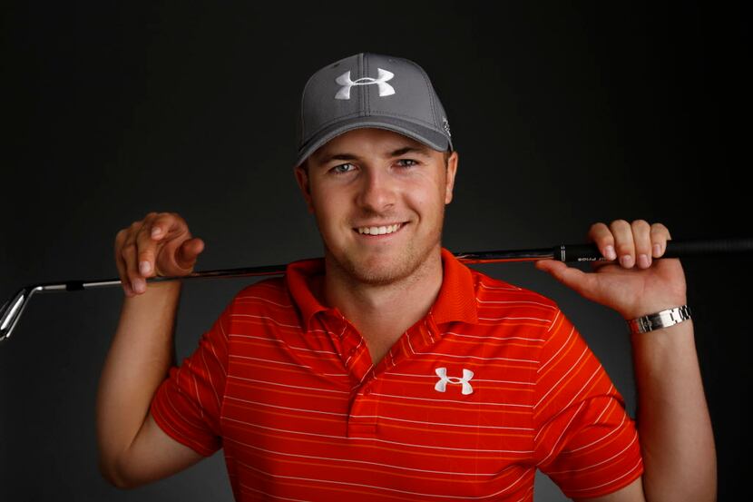 Golfer Jordan Spieth is SportsDay's Texas Sports Personality of the Year, photographed...