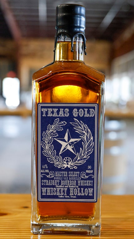 Les Beasley’s $150-a-bottle Texas Gold bourbon won awards in national and international...