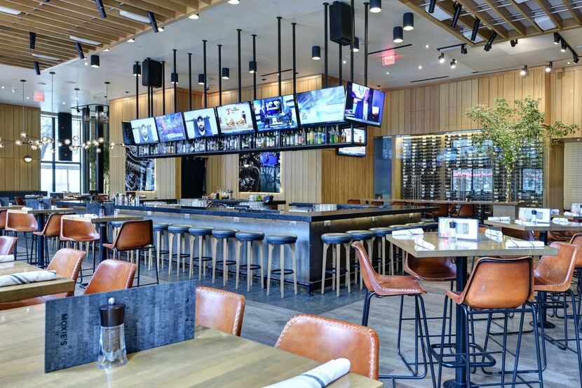 Moxie s Bar & Grill opened in Southlake Town Square in September 2020.