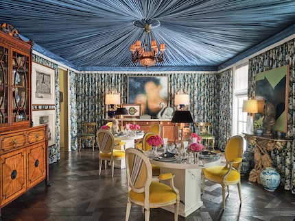 The interior of last year's Kips Bay Decorator Show House showcased cutting-edge design.