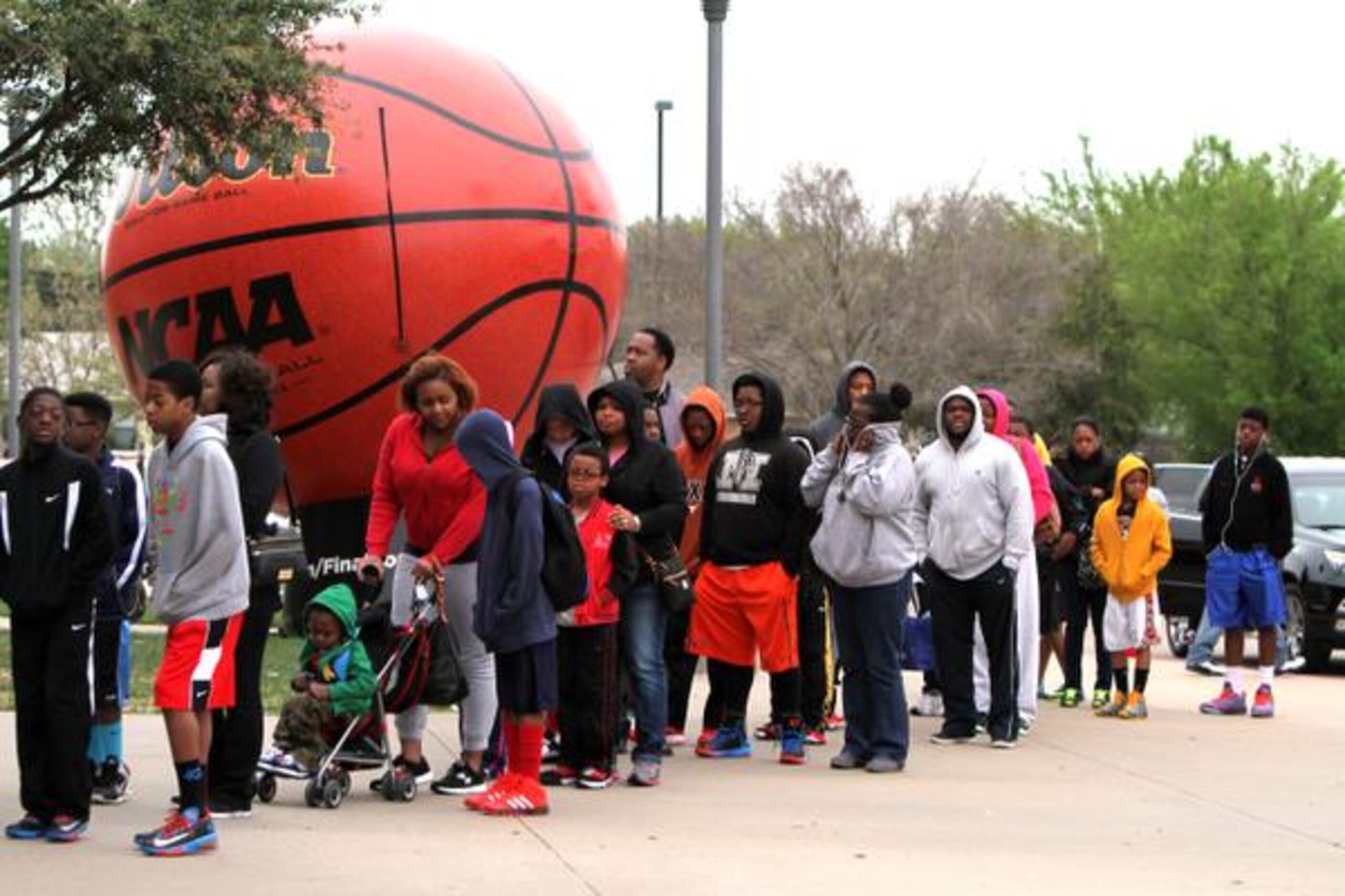 
Area basketball enthusiasts assembled early to be a part of clinics held to help teach...