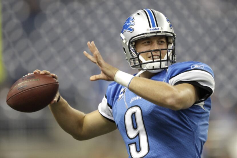 Lions quarterback Matthew Stafford’s strong arm has always been impressive. Now he has a...