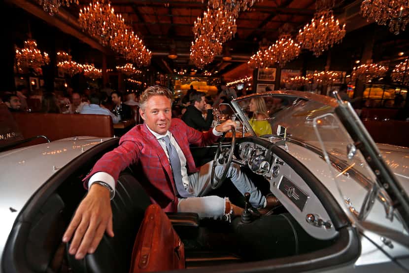 Nick Badovinus poses for photograph in the MG at Town Hearth in Dallas, Wednesday, June 21,...