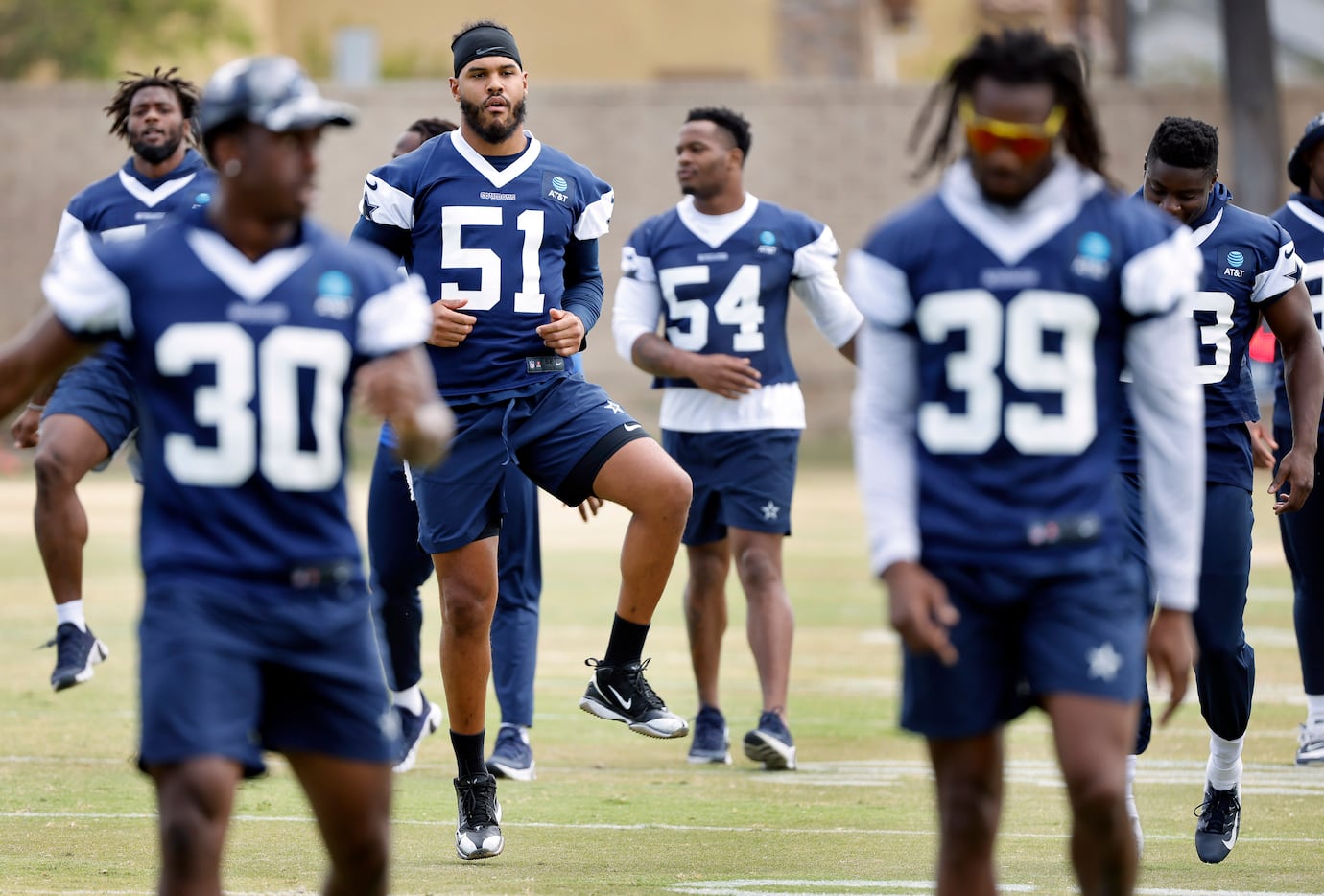 Cowboys' practice focus shifted when Rico Dowdle, Aaron Shampklin landed in  COVID protocol