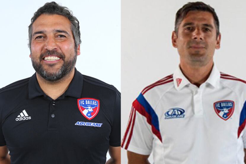 Three potential finalists for the FC Dallas head coaching position in late 2018: Marco...