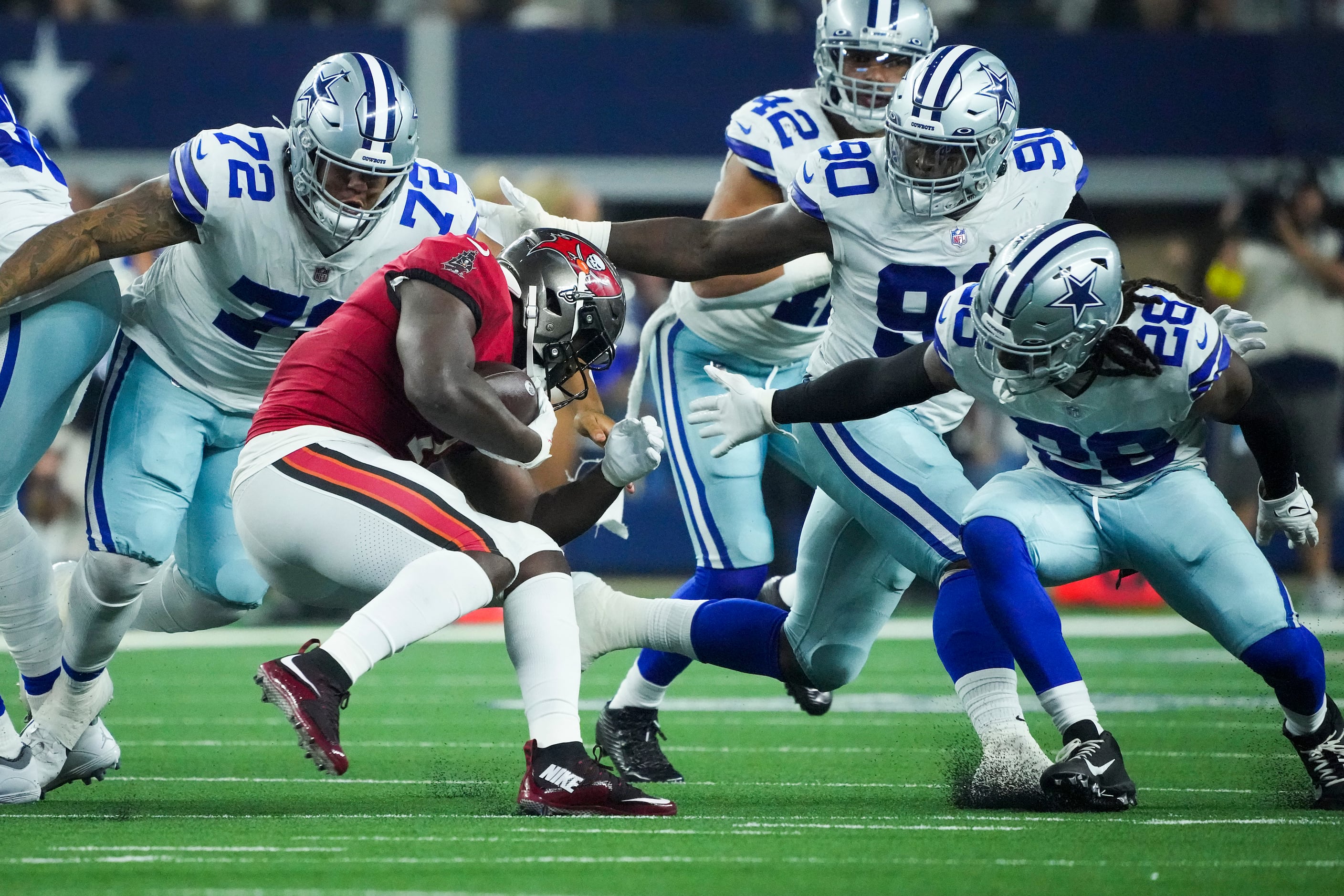 Cowboys lose key left tackle ahead of season opener against Tampa Bay  Buccaneers