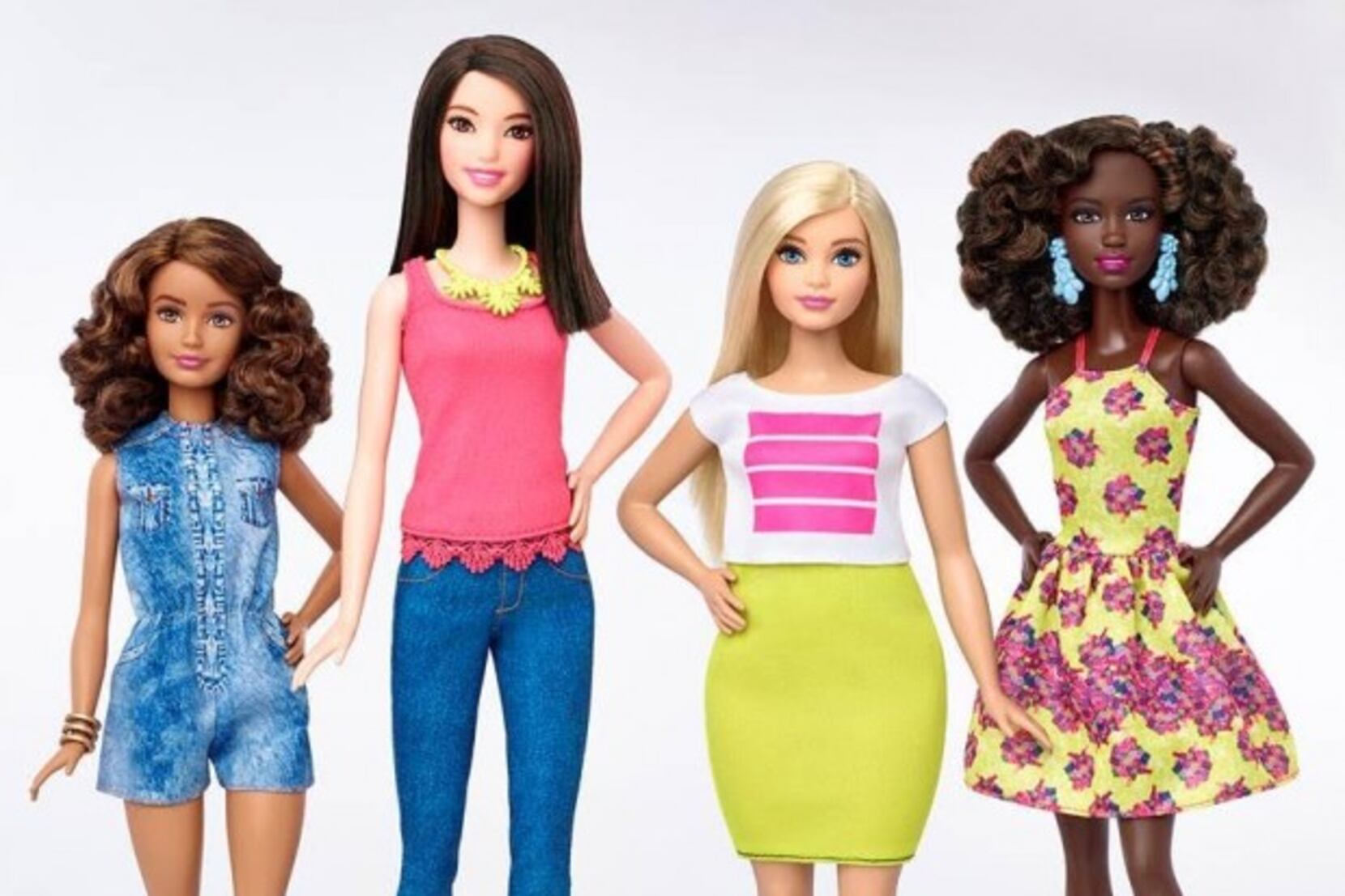 Barbie Fashionistas Doll 25 Blue Brocade - Petite 