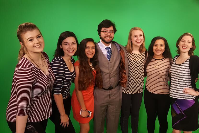Teens of Junior Player's 'The Taming of the Shrew' perform in the DMN Studio