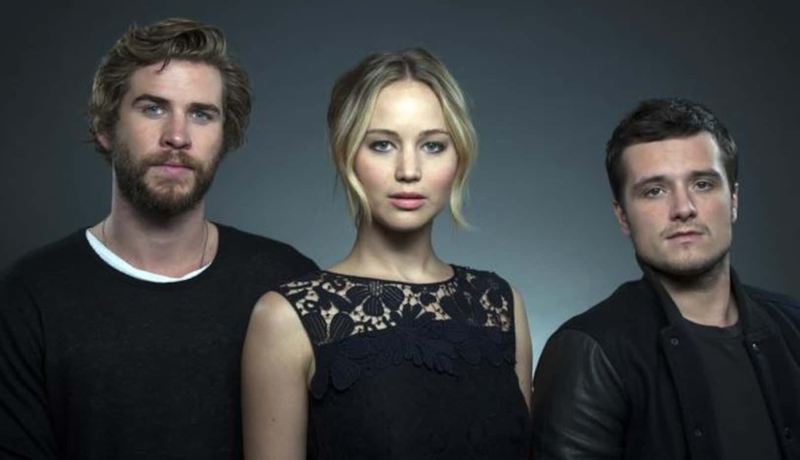 Liam Hemsworth, Jennifer Lawrence y Josh Hutcherson, protagonistas de “The Hunger Games:...